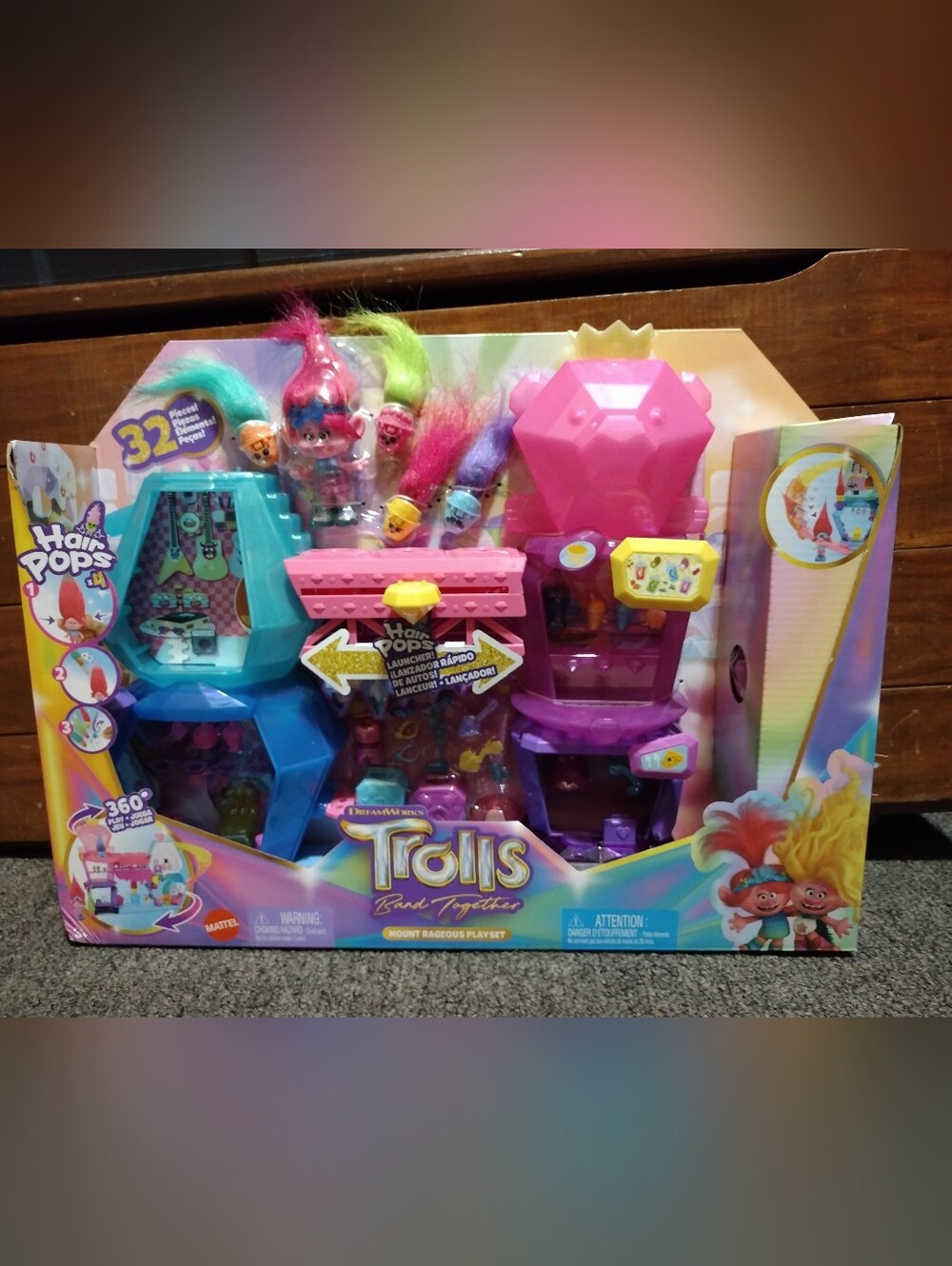 Trolls Band Together Mount Rageous Playset
